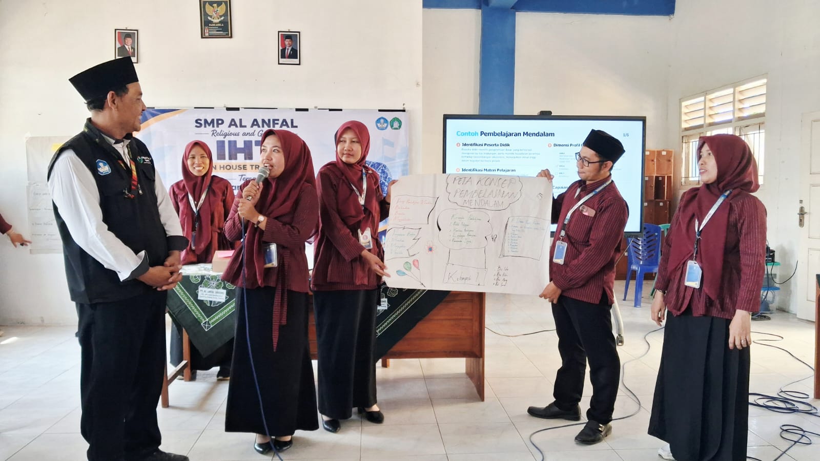 Guru sangat aktif dan partisipatif dalam mengikuti kegiatan.