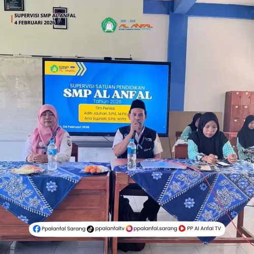 SMP Al Anfal Laksanakan Supervisi Akademik untuk Tingkatkan Mutu Pendidikan